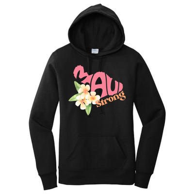 Pray For Maui Hawaii Strong Maui Relief Tee Hawaii Fire Victims Women's Pullover Hoodie