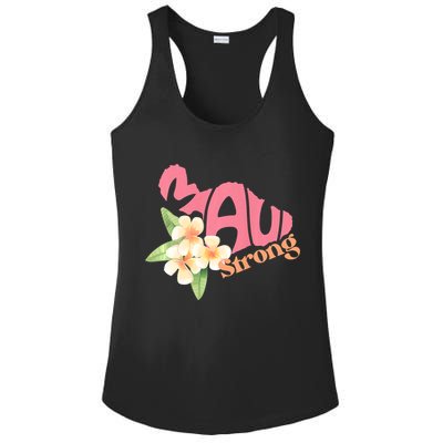 Pray For Maui Hawaii Strong Maui Relief Tee Hawaii Fire Victims Ladies PosiCharge Competitor Racerback Tank