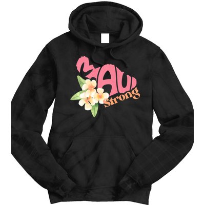 Pray For Maui Hawaii Strong Maui Relief Tee Hawaii Fire Victims Tie Dye Hoodie