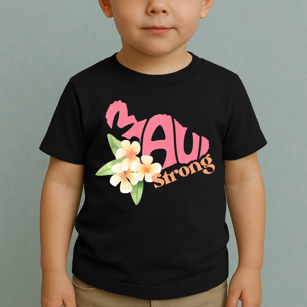 Pray For Maui Hawaii Strong Maui Relief Tee Hawaii Fire Victims Toddler T-Shirt