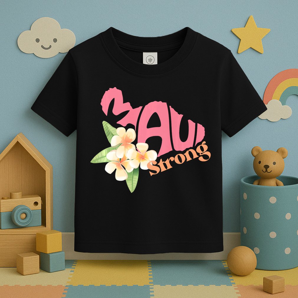 Pray For Maui Hawaii Strong Maui Relief Tee Hawaii Fire Victims Toddler T-Shirt