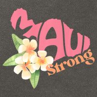 Pray For Maui Hawaii Strong Maui Relief Tee Hawaii Fire Victims Cotton Canvas Backpack