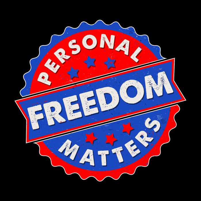 Personal Freedom Matters Emblem USA-Made Doggie Bandana