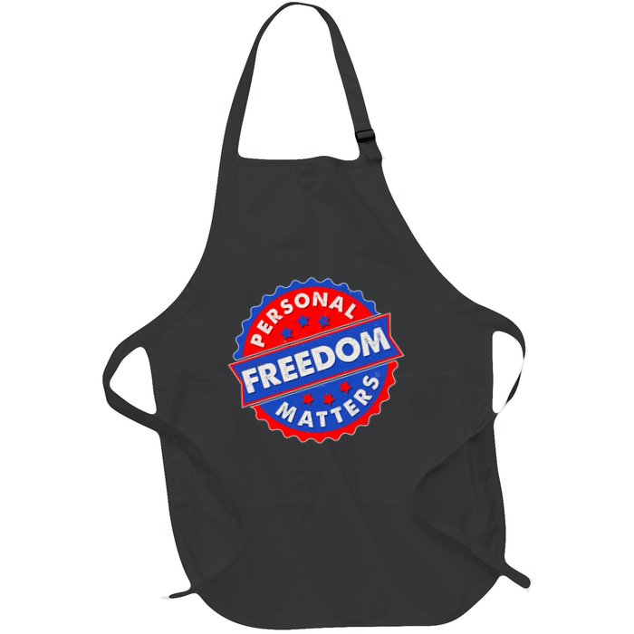 Personal Freedom Matters Emblem Apron
