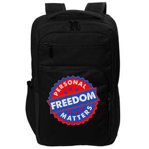 Personal Freedom Matters Emblem Impact Tech Backpack