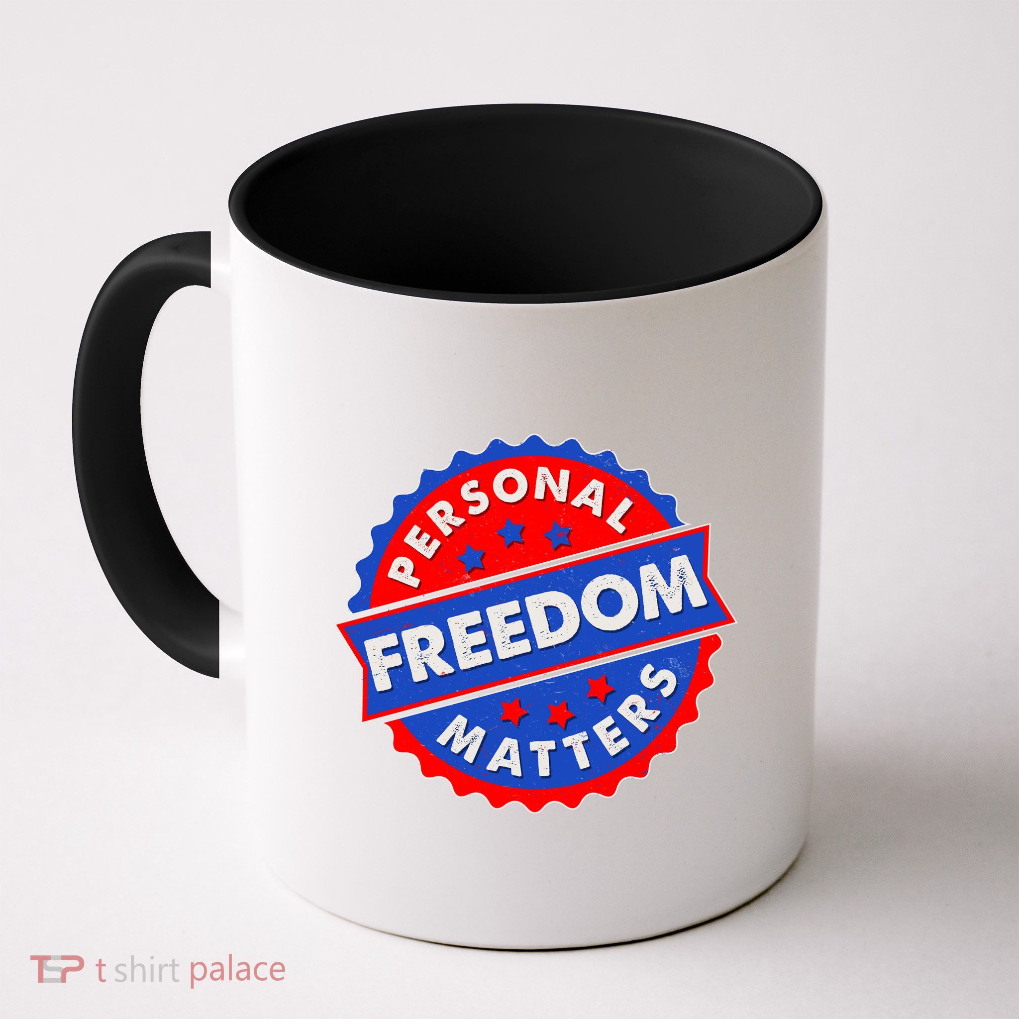 Personal Freedom Matters Emblem Mug