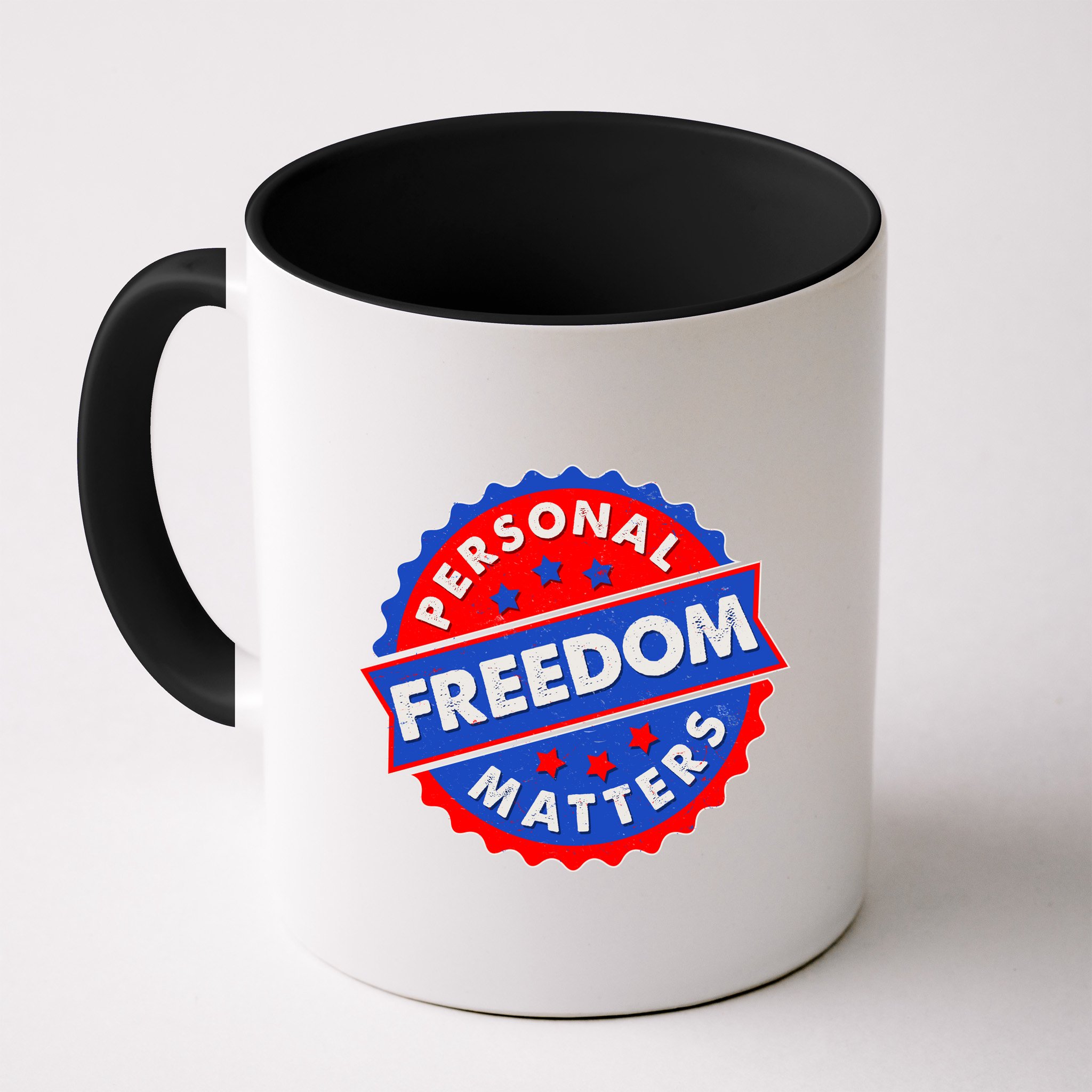 Personal Freedom Matters Emblem Mug