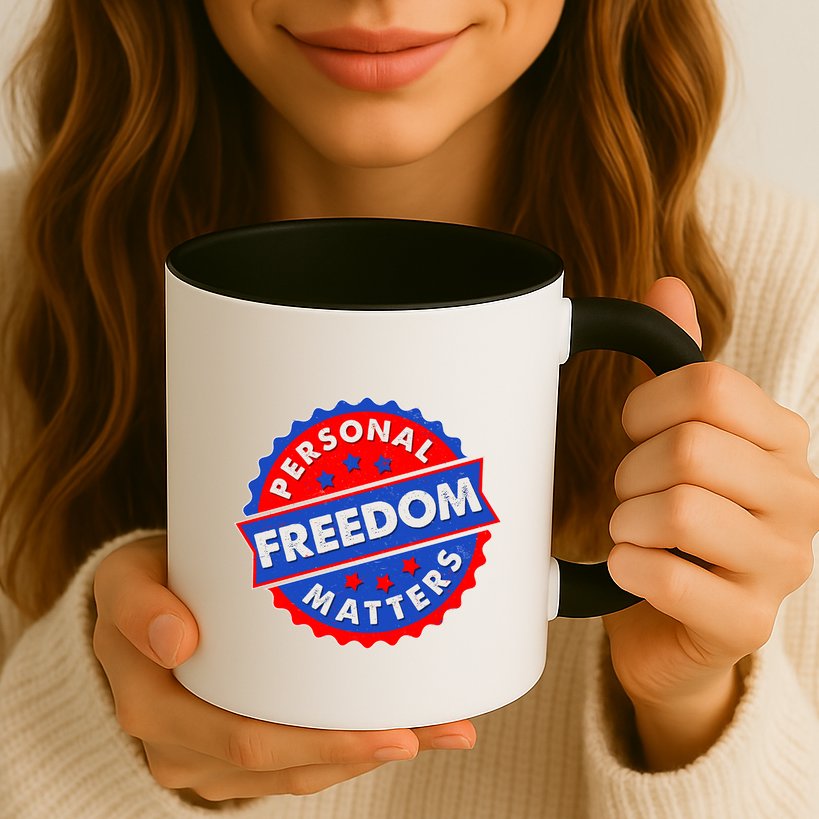 Personal Freedom Matters Emblem Mug
