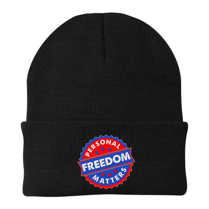 Personal Freedom Matters Emblem Beanie