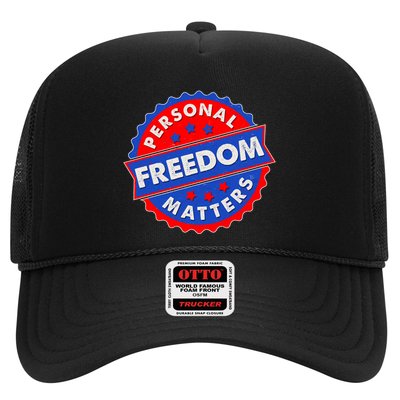 Personal Freedom Matters Emblem Trucker Hat