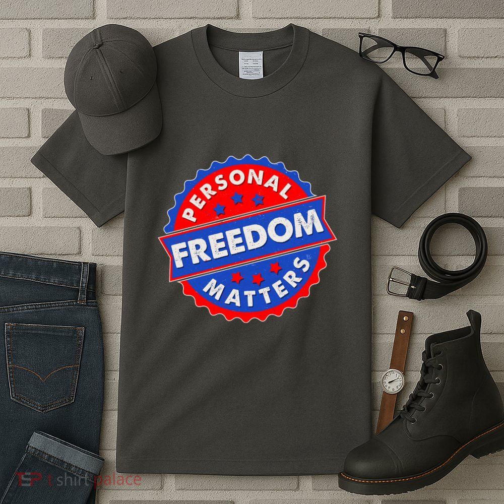 Personal Freedom Matters Emblem Tall T-Shirt