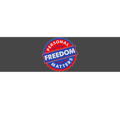 Personal Freedom Matters Emblem Bumper Sticker