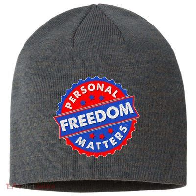 Personal Freedom Matters Emblem Sustainable Beanie