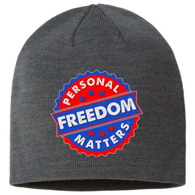 Personal Freedom Matters Emblem Sustainable Beanie