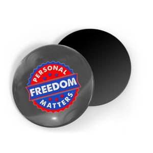 Personal Freedom Matters Emblem Magnet