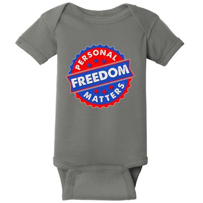 Personal Freedom Matters Emblem Baby Bodysuit