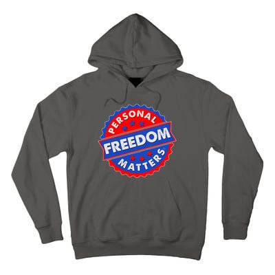 Personal Freedom Matters Emblem Tall Hoodie