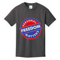 Personal Freedom Matters Emblem Kids T-Shirt