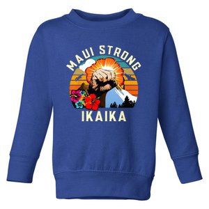 Pray For Maui Hawaii Strong Tee Apparel Matching Family Toddler Sweatshirt