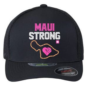 Pray For Maui Hawaii Strong Flexfit Unipanel Trucker Cap