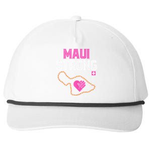 Pray For Maui Hawaii Strong Snapback Five-Panel Rope Hat