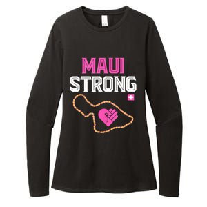 Pray For Maui Hawaii Strong Womens CVC Long Sleeve Shirt