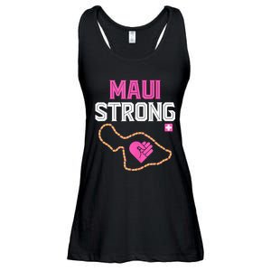 Pray For Maui Hawaii Strong Ladies Essential Flowy Tank