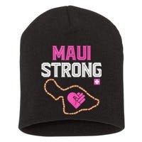 Pray For Maui Hawaii Strong Short Acrylic Beanie