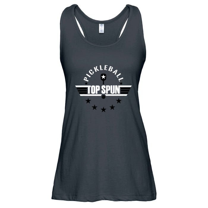 Pickleball For Military Color Scheme Gift For Pickleball Fan Ladies Essential Flowy Tank