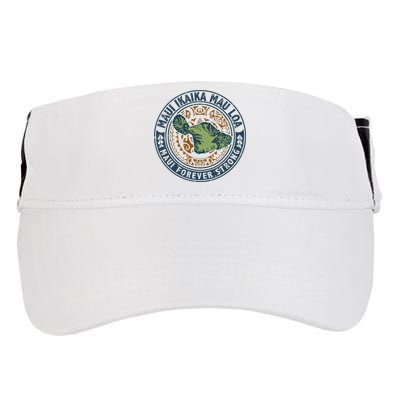 Pray For Maui Hawaii Strong Adult Drive Performance Visor
