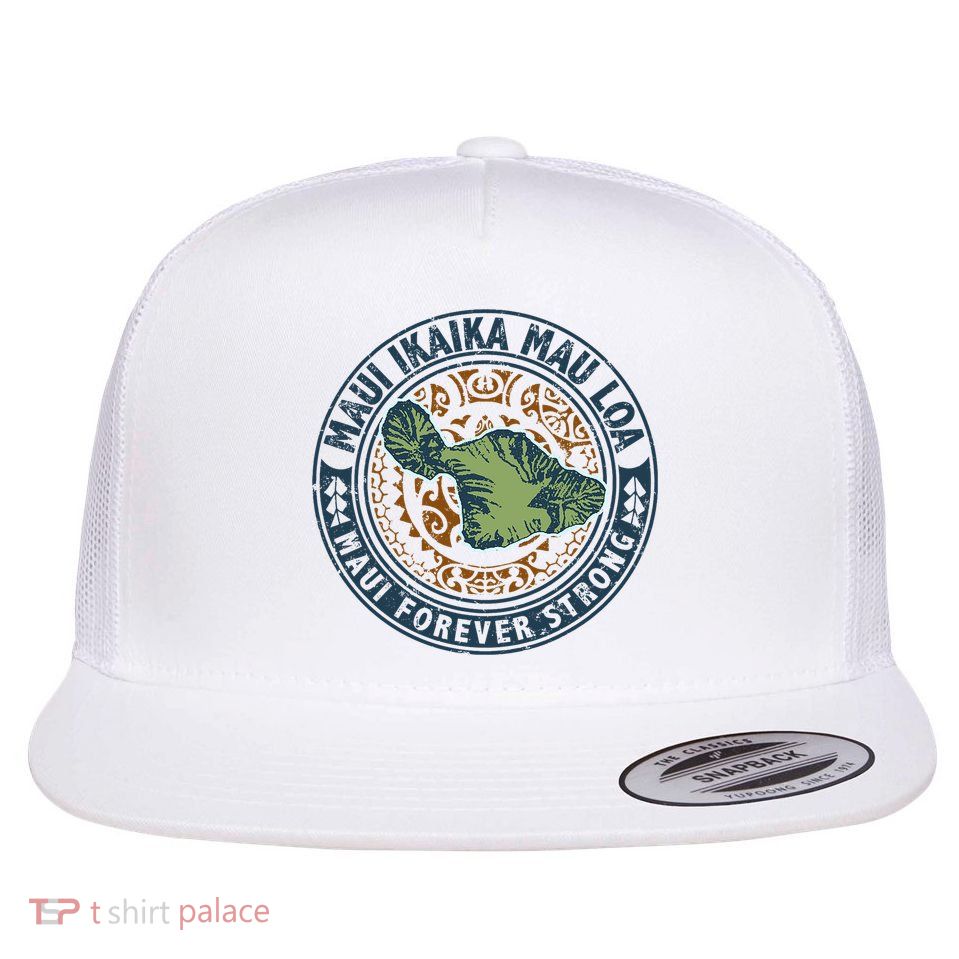 Pray For Maui Hawaii Strong Flatbill Hat