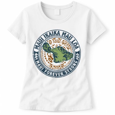 Pray For Maui Hawaii Strong Womens T-Shirt