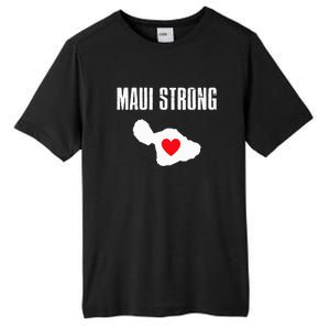 Pray For Maui Hawaii Strong Lahaina Fires Gift Tall Fusion ChromaSoft Performance T-Shirt