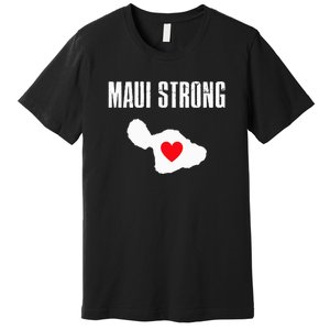 Pray For Maui Hawaii Strong Lahaina Fires Gift Premium T-Shirt