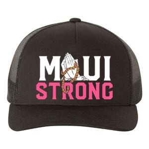 Pray For Maui Hawaii Strong Support For Hawaii Fire Victims Yupoong Adult 5-Panel Trucker Hat