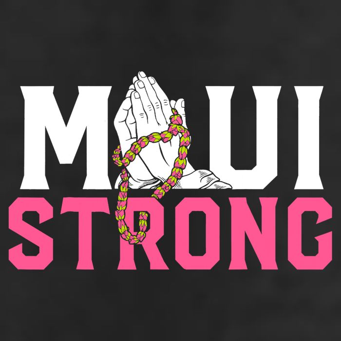 Pray For Maui Hawaii Strong Support For Hawaii Fire Victims Beanie