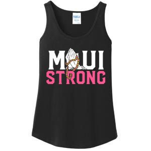 Pray For Maui Hawaii Strong Support For Hawaii Fire Victims Ladies Essential Tank