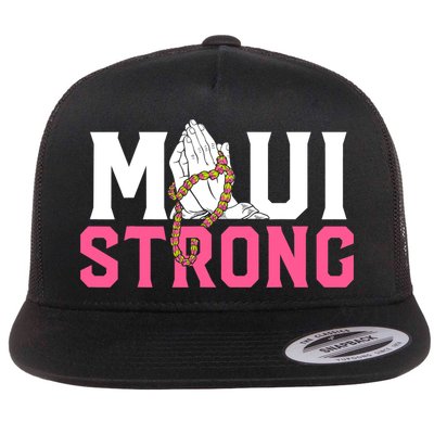 Pray For Maui Hawaii Strong Support For Hawaii Fire Victims Flatbill Hat