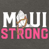 Pray For Maui Hawaii Strong Support For Hawaii Fire Victims Cotton Canvas Backpack