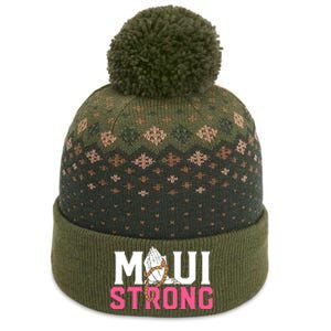 Pray For Maui Hawaii Strong Support For Hawaii Fire Victims The Baniff Cuffed Pom Beanie