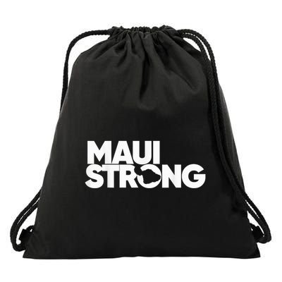 Pray for Maui Hawaii Strong Drawstring Bag