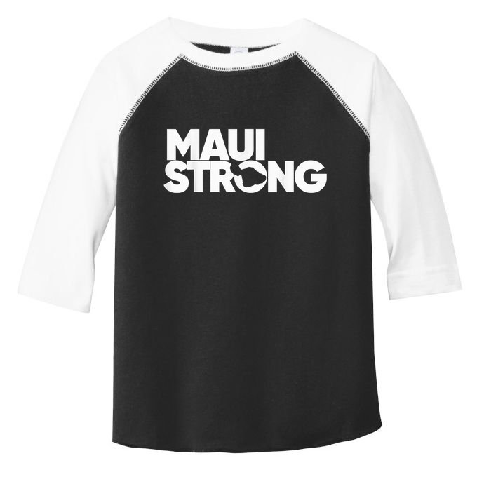 Pray for Maui Hawaii Strong Toddler Fine Jersey T-Shirt