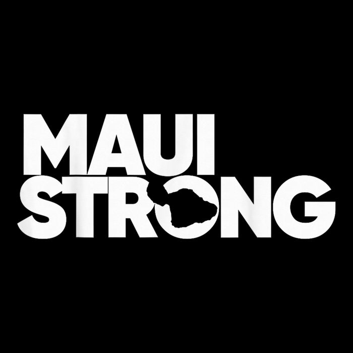 Pray for Maui Hawaii Strong Cropped Pullover Crew
