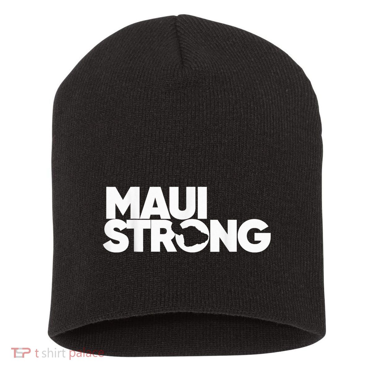 Pray for Maui Hawaii Strong Short Acrylic Beanie
