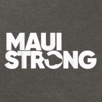 Pray for Maui Hawaii Strong Cotton Canvas Backpack