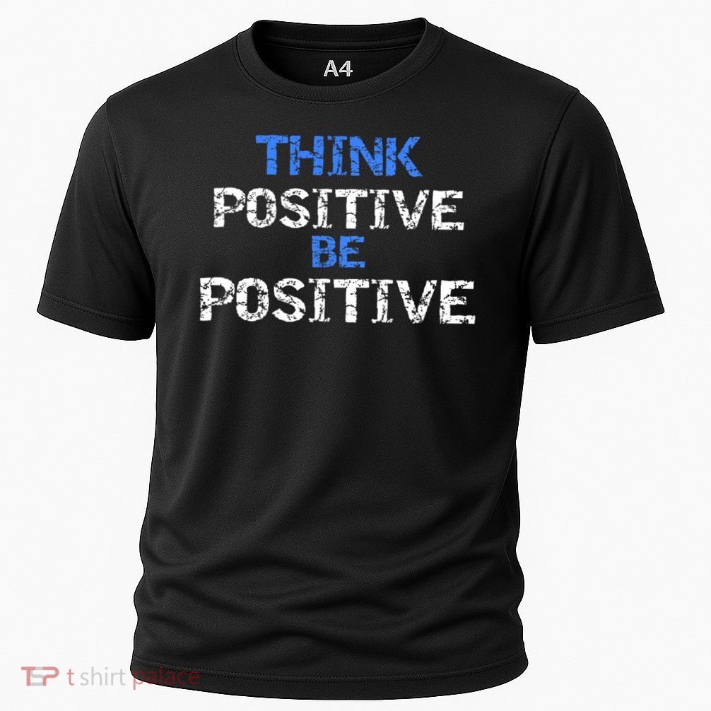 Positive For Motivational Kindness - Positive Message Cooling Performance Crew T-Shirt