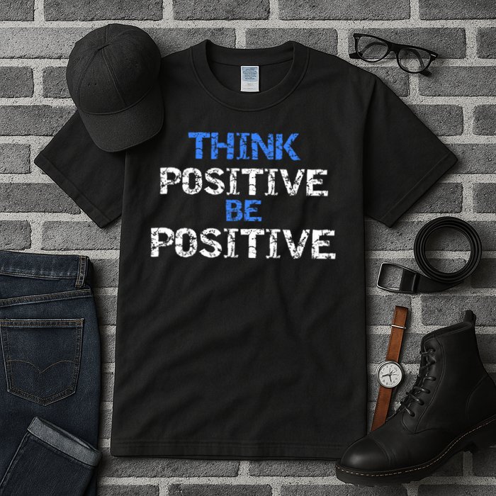 Positive For Motivational Kindness - Positive Message Tall T-Shirt
