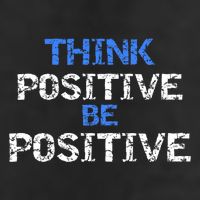 Positive For Motivational Kindness - Positive Message Golf Towel