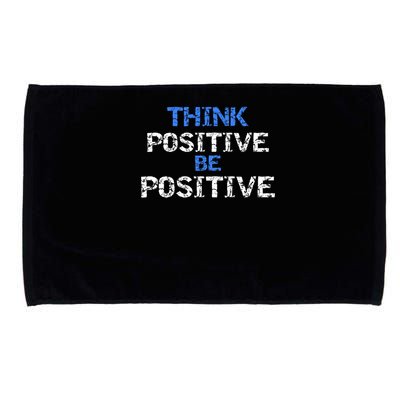 Positive For Motivational Kindness - Positive Message Microfiber Hand Towel