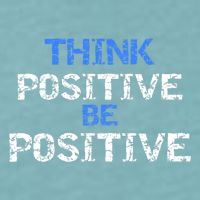 Positive For Motivational Kindness - Positive Message Sueded Cloud Jersey T-Shirt